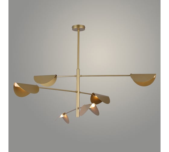 Изображение товара Люстра РОСТОК 40159/6 COPPER GD золото 6x20W G9 d1100 h620, SJNG23 988367466