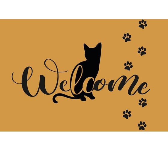 Изображение товара Коврик придверный Dekorelle LAPSHA 132, разм. 50x80см 121132