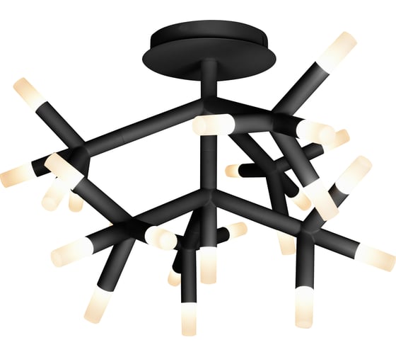 Изображение товара Потолочный светильник iLEDEX Savage черный FS-017-X25 BK