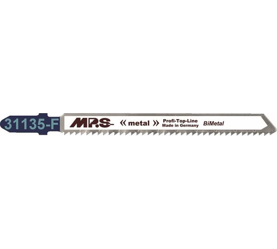 Изображение товара Полотно для лобзика по дереву с гвоздями, нержавеющей стали, металлу, стали, цветному металлу, аллюминию MPS 31135-F-5