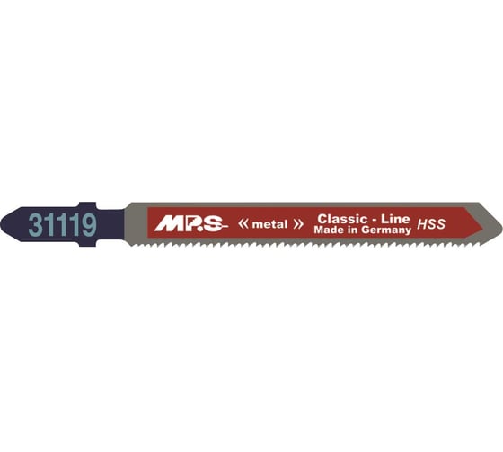 Изображение товара Полотно для лобзика по стали MPS T118A, 2 шт 31119-2