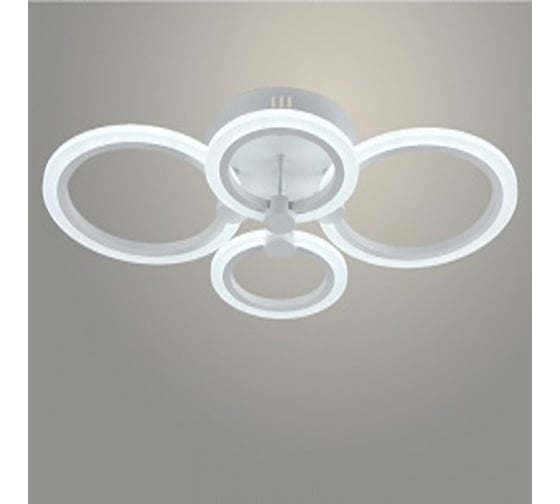 Изображение товара Люстра РОСТОК MX010025/4 PR WT белый 72W LED 3000-6500K d610 ПДУ(ИК) диммер, HN22 988029958