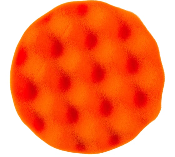 Изображение товара Губка для полировки самоцепляющаяся 150 мм оранжевый Rockforce RF-PSP150W/O(48548)