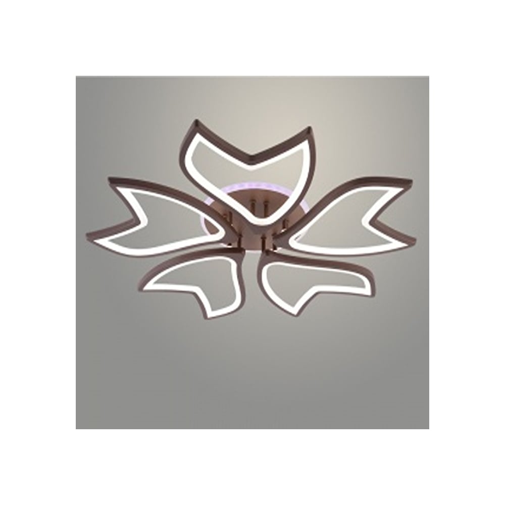 Изображение товара Люстра РОСТОК LI09822B/5 PR COF - современная LED люстра с пультом ДУ