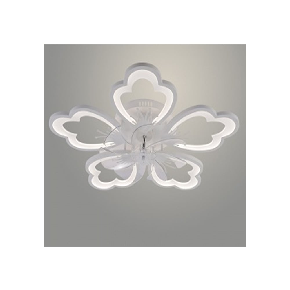 Изображение товара Люстра РОСТОК LI09518/5V PR WT белый 120W LED с вентилятором и регулировкой яркости