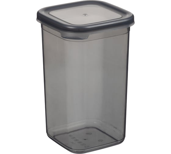 Изображение товара Ёмкость для сыпучих продуктов Idiland 1,4 л (серый транспарент) ХН022