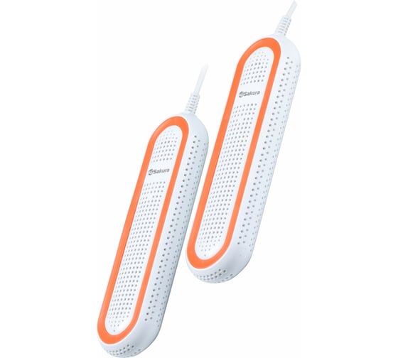 Изображение товара Сушилка для обуви Sakura SA-8162WA размер 18,7*5,5*2,5 см нагрев до 60С шнур 1,2м УТ000002389