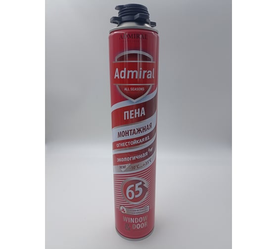 Изображение товара Пена проф. огнестойкая Admiral Stars 65 В1 ADMIRAL 850мл 54427190