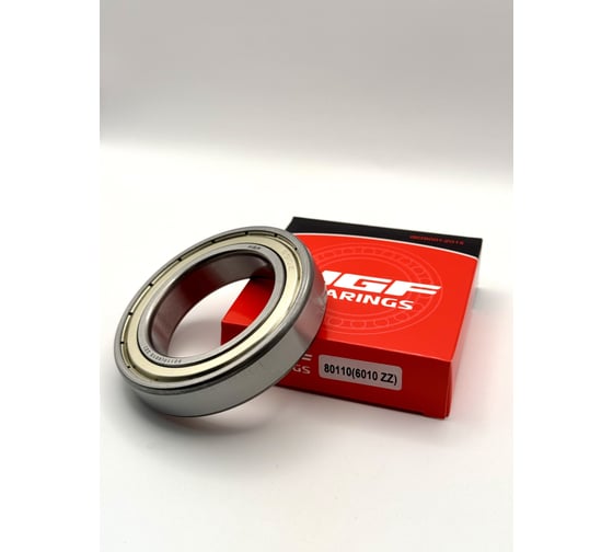 Изображение товара Подшипник HGF 80110 (6010-ZZ) 50x80x16 мм Т18_2422