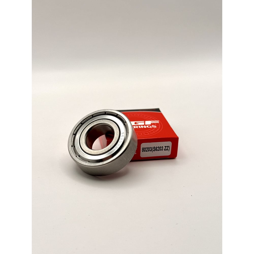 Изображение товара Подшипник HGF 80203 S6203 ZZ шариковый однорядный 17x40x12 мм