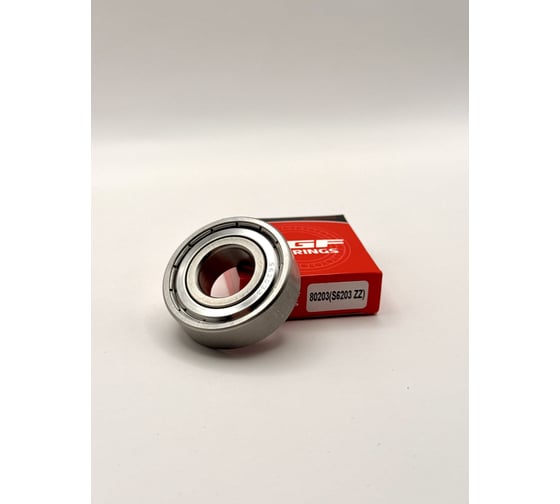 Изображение товара Подшипник HGF 80203 (S6203 ZZ) 17х40х12 мм, нержавеющая сталь Т18_10218