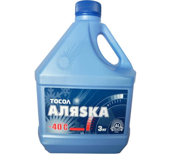 Изображение товара Тосол АЛЯSКА А-40 3 кг 5003