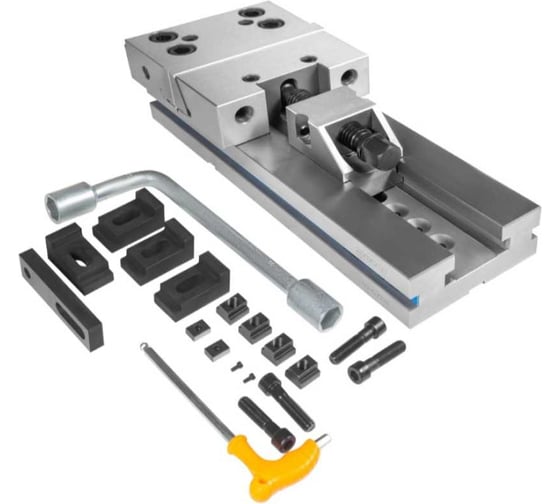 Изображение товара Тиски станочные прецизионные модульные ZITOM GT200A 200 мм mv11201