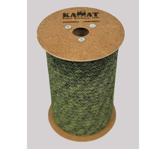 Изображение товара Веревка страховочно-спасательная ОАО КАНАТ "КАЗБЕК" ø10мм, 200м, цветная, оплётка из некручёных нитей, статическая с сердечником низкого растяжения, 1010480010К200