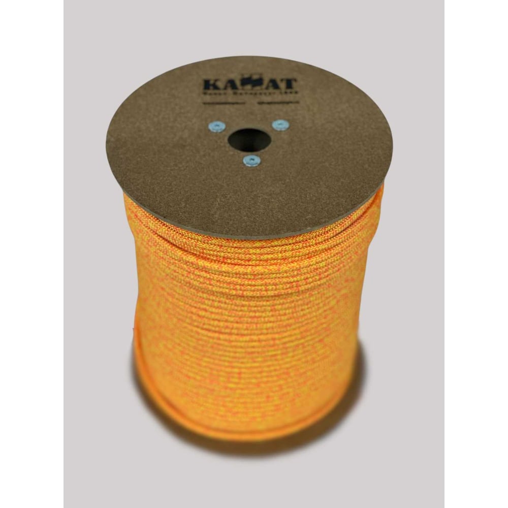 Изображение товара Веревка страховочно-спасательная ОАО КАНАТ "КАЗБЕК" 9 мм, 200 м, цветная