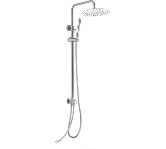 Изображение товара Душевая система без смесителя ALLEN BRAU 5.31031-00 PRIORITY верхний + ручной душ, хром (314357) 00314357