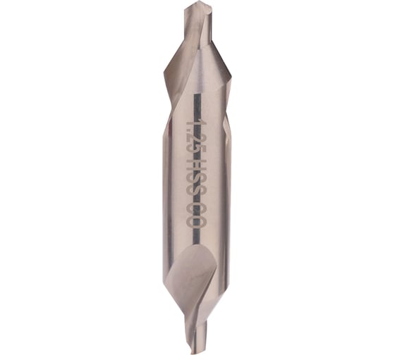 Изображение товара Сверло центровочное H-Tools тип А 1.25x31.5х3.15мм DIN333 HSSE-Co5 11-036-LC004