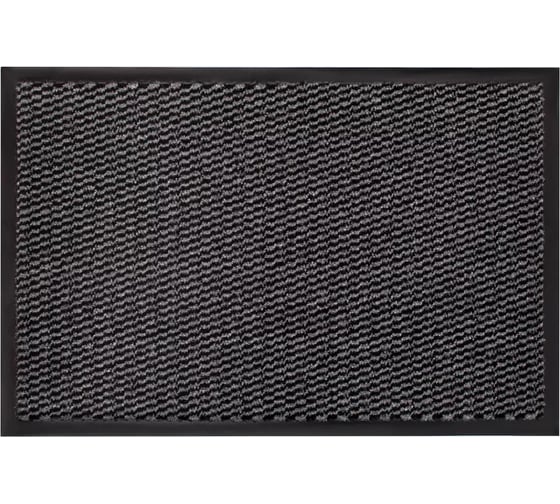 Изображение товара Коврик влаговпитывающий ComeForte FARO 40х60см. чёрно-серый FPP-1