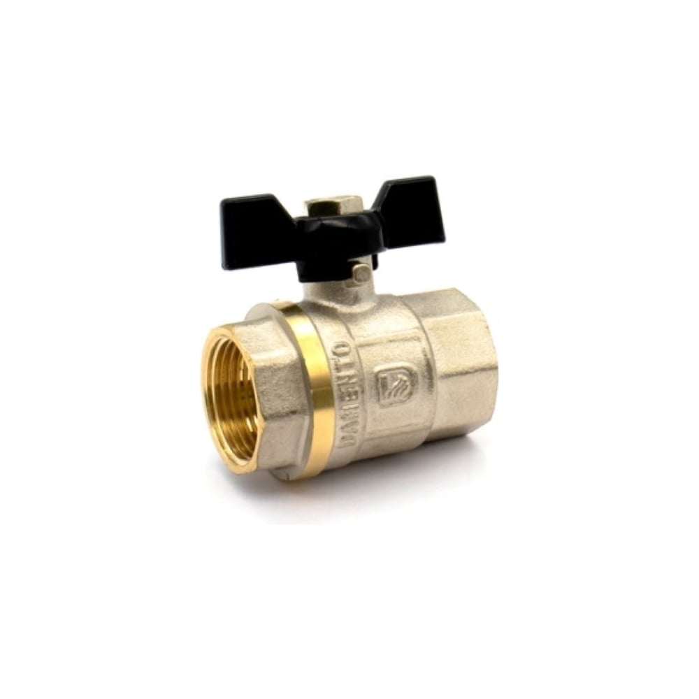 Изображение товара Кран шаровой Damento 3/4" В-В бабочка запорная