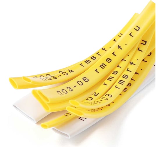 Изображение товара Профиль РМС овальный, безгалогеновый, на провод 10,0 мм2, 50 м, цвет белый ПОЗ-09Б