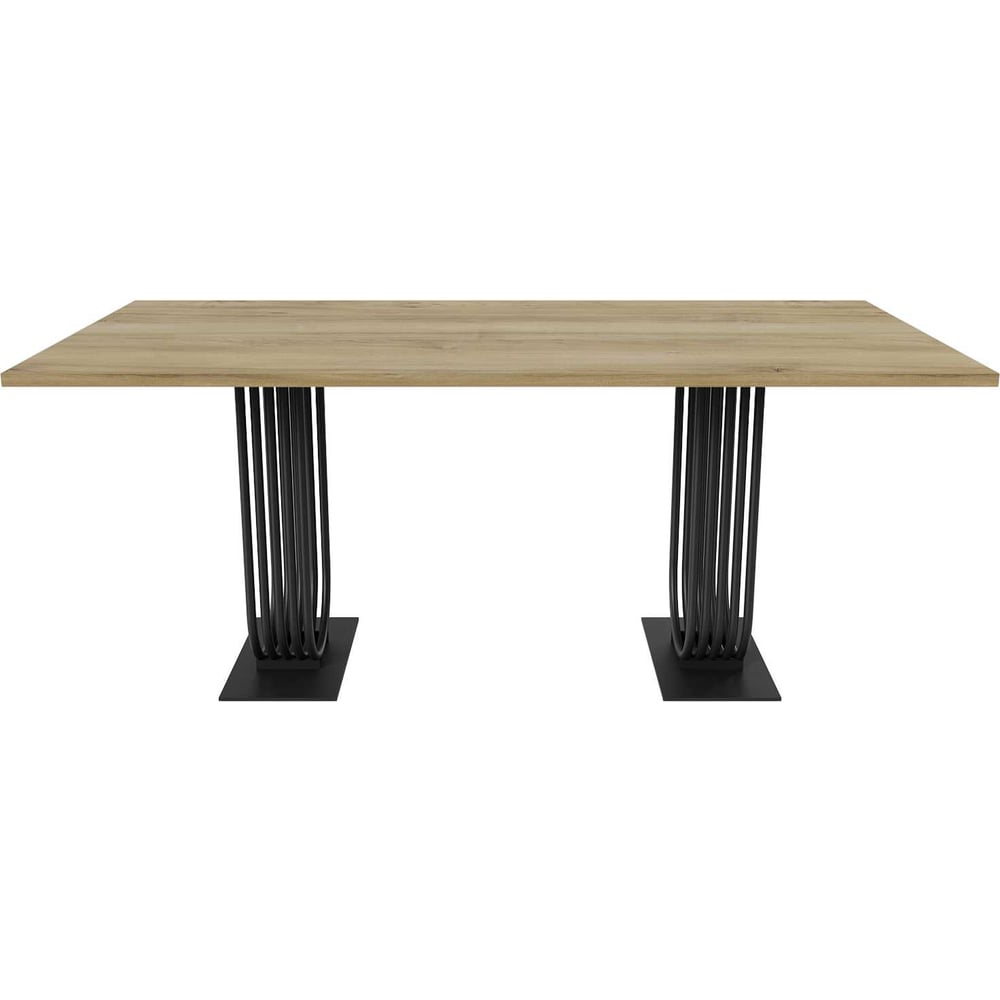 Изображение товара Обеденный прямоугольный кухонный стол GENGLASS ARFEO Duo 180х90