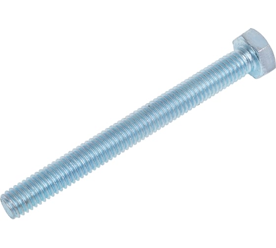 Изображение товара Болт с шестигранной головкой ВИРТУОЗ (DIN933) 6 х 60, КП8.8 (280мл) - 60 шт 280-60741