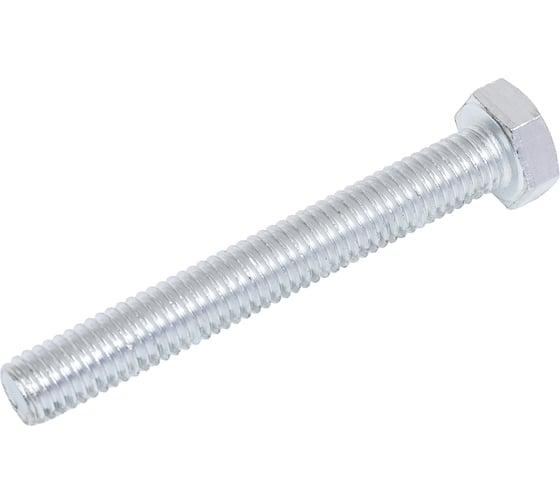 Изображение товара Болт с шестигранной головкой ВИРТУОЗ (DIN933) 8 х 60, КП5.8 (280мл) - 30 шт 280-60611
