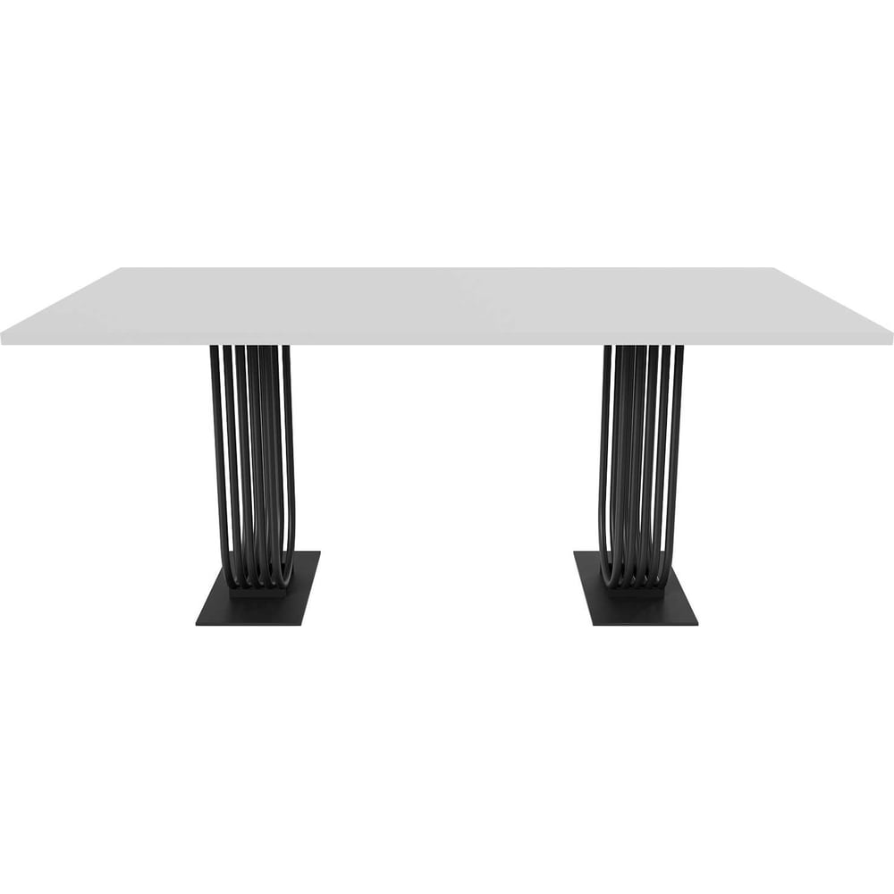 Изображение товара Обеденный прямоугольный кухонный стол GENGLASS ARFEO Duo 180х90