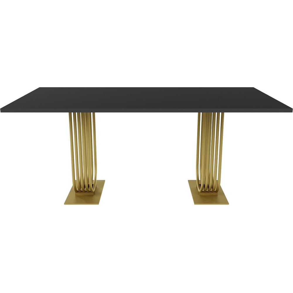 Изображение товара Обеденный прямоугольный кухонный стол GENGLASS ARFEO Duo 180х90