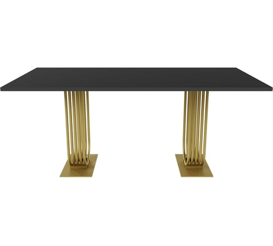 Изображение товара Обеденный прямоугольный кухонный стол GENGLASS ARFEO Duo 180х90 GGT-28-1-2-18090