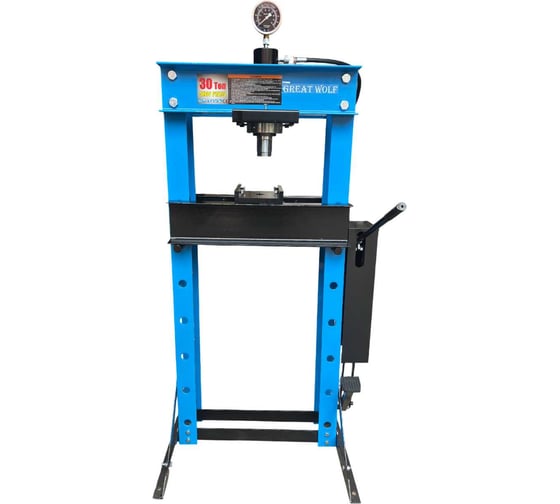 Изображение товара Пресс гидравлический с ручным и ножным приводом Great Wolf 30 т GW-0930F