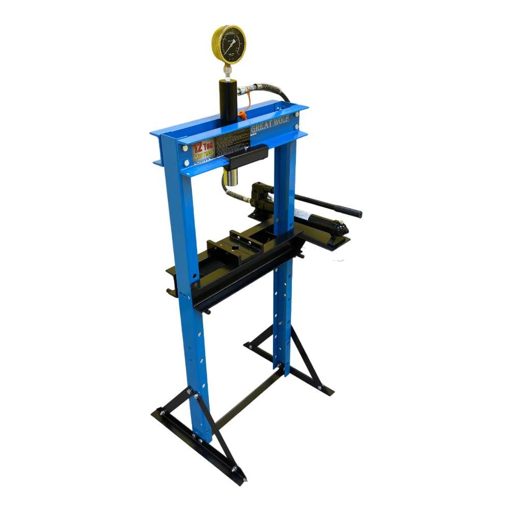 Изображение товара Напольный гидравлический пресс Great Wolf 12 т GW-0912 профессиональный