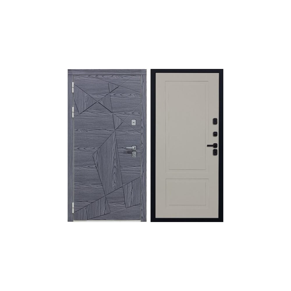 Изображение товара Дверь DIVA 97/3 левая 2050x860 Дуб Графит