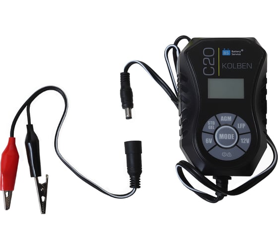 Изображение товара Зарядное устройство Kolben 6/12В, 2А C20 KB-C20