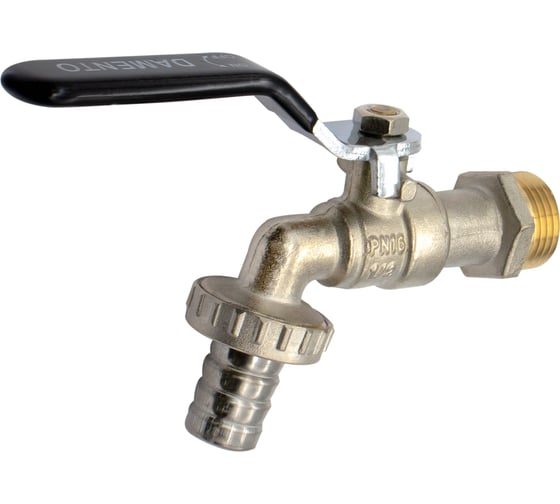 Изображение товара Кран шаровой Damento с носиком, 1/2" 003625