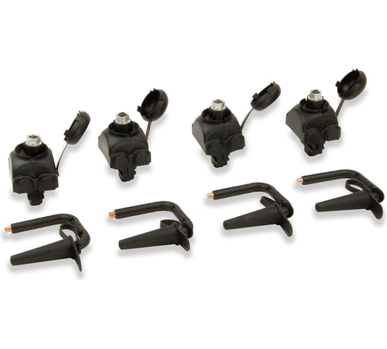 Изображение товара Комплект ЭНЕРВИК /ENSTO ST208R из 4х скоб ST208.1 и 4х зажимов SLIP22.1R (1 шт.) ST208.22R