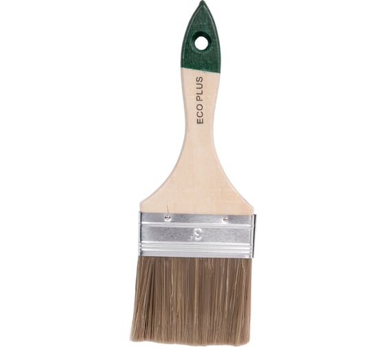 Изображение товара Кисть флейцевая ADMIRAL STARS 75мм смеш.щетина 1,0см "Эко Плюс" дерев. ручка 54398073