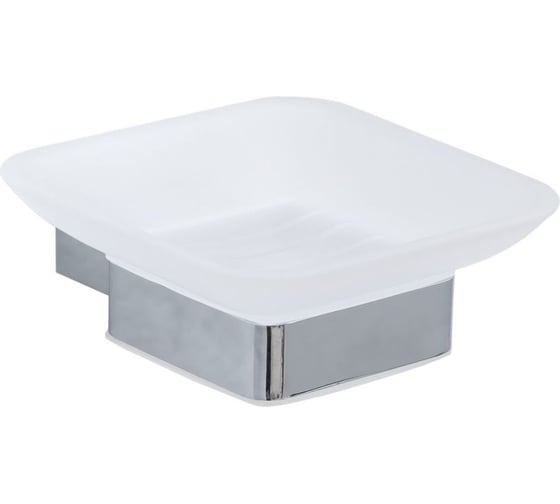 Изображение товара Мыльница ALLEN BRAU INFINITY матовое стекло/латунь, хром 6.21004-00 00265473