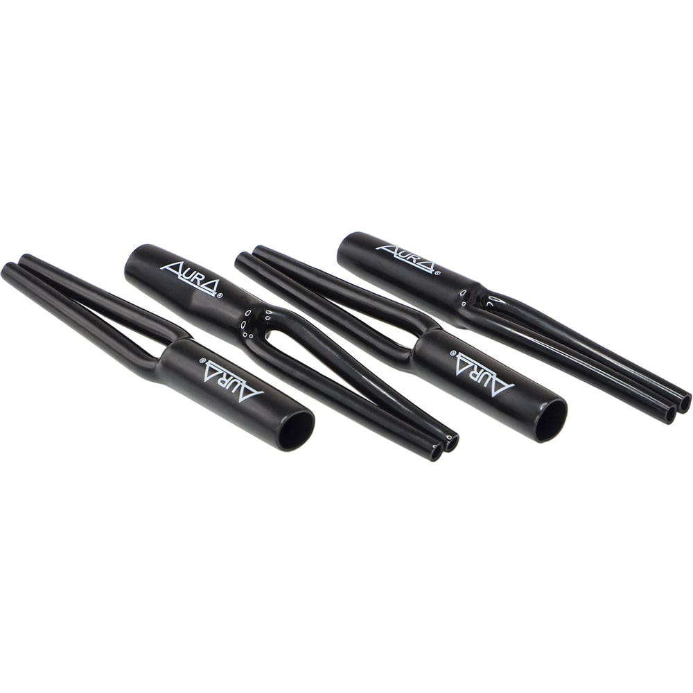 Изображение товара Комплект термоусадочных трубок AURA "штаны" 11 мм 4 шт черный