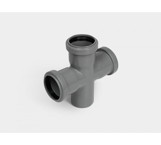 Изображение товара Крестовина одноплоскостная канализационная КОНТУР PP D110x50x50/90 СТАНДАРТ 72603110301