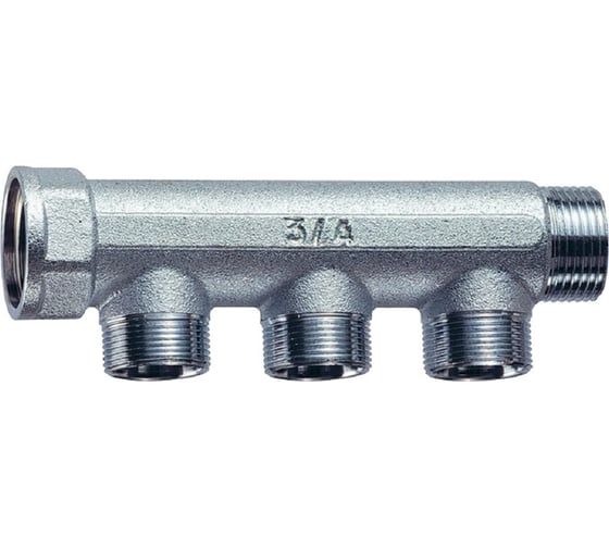 Изображение товара Коллектор FAR 1 (ВР-НР) с 3 отв. М24х19 (межосев. 36 мм) FK 3350 C1