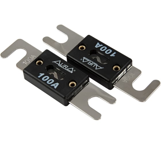 Изображение товара Предохранитель AURA ANL, 100A (2шт.), никель FAL-N101