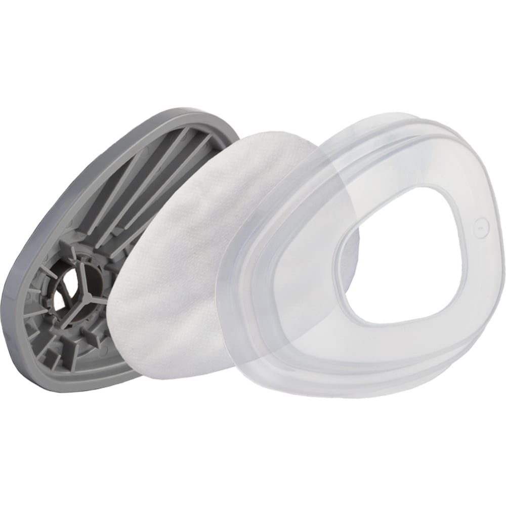 Изображение товара Комплект для маски Jeta Safety с адаптером 6101/6020, защита от пыли и аэрозолей