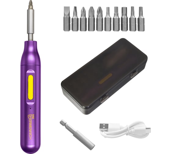 Изображение товара Отвертка для точных работ аккумуляторная Ermenrich (Эрменрих) Tunn PD15 84562