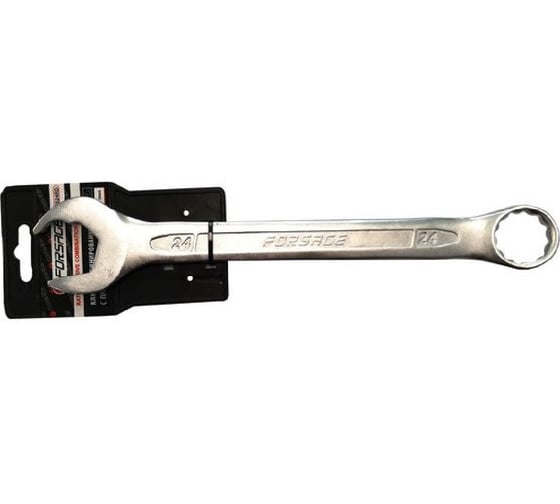 Изображение товара Ключ комбинированный Forsage с профилем Super drive 22мм, на пластиковом держателе F-75522SD(27277)