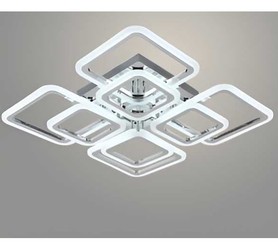 Изображение товара Люстра РОСТОК LI08822/4+4B PR CR хром 168W LED 3000-6500K d565 ПДУ(ИК) диммер, HN22 988029994