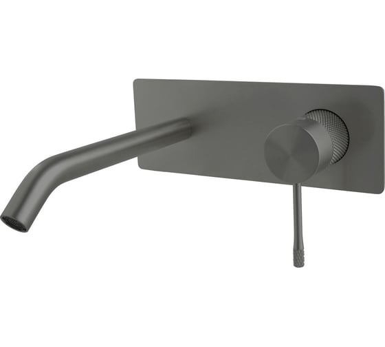 Изображение товара Cмеситель для умывальника встраиваемый прямоугольный ALLEN BRAU5.31D03-MG PRIORITY 4.0 Kerox, EASY BOX, графит браш 331001 00331001