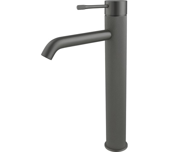 Изображение товара Cмеситель для умывальника высокий ALLEN BRAU 5.31С02-MG PRIORITY 4.0 Kerox, графит браш 330999 00330999