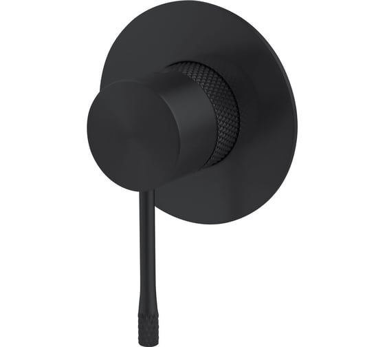 Изображение товара Смеситель встроенный для душа ALLEN BRAU 5.31C12-31 PRIORITY 4.0x1 1 выход, Kerox, EASY BOX, черн.мат 330913 00330913