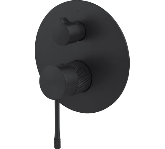 Изображение товара Смеситель встроенный для душа ALLEN BRAU 5.31C11-31 PRIORITY 4.0x2 2 выхода, Kerox, EASY BOX, черн.мат 330916 00330916